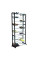 Полиця для взуття Amazing Shoe Rack на 30 пар взуття, десять ярусів, розбірна, міцна та стильна, чорного кольору