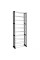 Полиця для взуття Amazing Shoe Rack на 30 пар взуття, десять ярусів, розбірна, міцна та стильна, чорного кольору