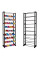 Полиця для взуття Amazing Shoe Rack на 30 пар взуття, десять ярусів, розбірна, міцна та стильна, чорного кольору