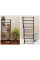 Полиця для взуття Amazing Shoe Rack на 30 пар взуття, десять ярусів, розбірна, міцна та стильна, чорного кольору