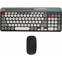 Беспроводной комплект клавиатура и мышь ZYG 806 Bluetooth 2.4G с аккумулятором и слотом для телефона