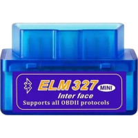 Диагностический адаптер ELM327 v2.1 Bluetooth автосканер OBD2, чтение и очистка ошибок авто, Android/Windows