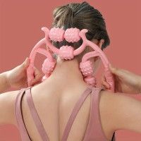 Массажный валик RD-3055 Taozoey с текстурированными выступами для ног и тела, роликовый массажёр для растяжки