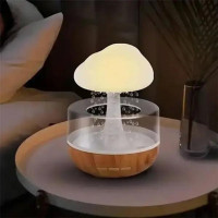 Ночник-увлажнитель Cloud Rain Humidifier с эффектом дождя, LED-подсветкой и USB-питанием