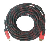 Кабель HDMI–HDMI Red/Gold 15 м v1.4 позолоченные коннекторы, поддержка 4K, 3D, ARC