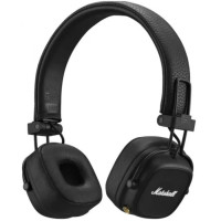 Бездротові навушники Major IV Bluetooth Black  з мікрофоном, 80 годин роботи, бездротова зарядка