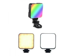 Світлодіодна лампа RGB AY-83 для студійного фото- та відеознімання, 72 LED, регульована яскравість і колір