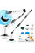 Электрощетка для уборки Cleaning Brush 50 см с 8 насадками и вращающейся головкой 360 градусов