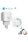 Смарт-розетка WiFi 20A з моніторингом енергоспоживання та керуванням через Tuya/Smart Life