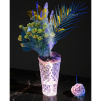 Ультразвуковий зволожувач повітря у формі вази з підсвіткою