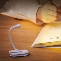 Лампа мініакумуляторна на прищіпці HA-71 для комфортного читання