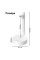 Аккумуляторная помпа для воды X115 Table Water Dispense с подставкой под стакан и 7 режимами дозировки