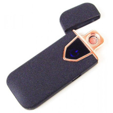 Запальничка спіральна USB 711 електрична, метал, працює за будь-якої погоди, з кабелем для заряджання
