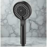 Лійка для душу з тримачем і шлангом Shower Set чорна для ванної кімнати, 4 режими Насадка для душу Shower Se