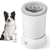 Автоматическая лапомойка для собак Pet Foot Wash с USB зарядкой,силиконовыми щетками