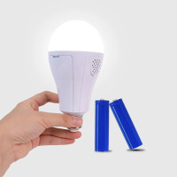 Світлодіодна переносна лампа з акумулятором 2×18650 20W, автономна аварійна, біла