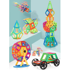Конструктор дитячий магнітний Magical Magnet 3D, 98 деталей розвивальний для дітей