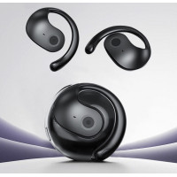 Беспроводные спортивные наушники MDR OWS T2 Bluetooth 5.3 с микрофоном, сенсорным управлением и кейсом, черные