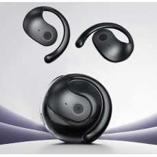 Беспроводные спортивные наушники MDR OWS T2 Bluetooth 5.3 с микрофоном, сенсорным управлением и кейсом, черные