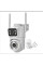 Уличная камера Wi-Fi PTZ Q2 видеонаблюдение 360° Dual Lens AND Q2 с ночным видением
