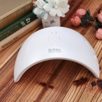 Лампа для маникюра LED+CCFL Sun 1 48Вт гибридная УФ лампа для ногтей белая