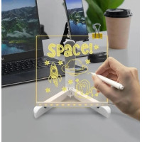 Светодиодная доска для заметок и рисования ST-805 150х150 мм с USB подсветкой