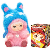 Коллекционная мягкая игрушка-сюрприз Wakuku Pop Top Letsvan с аксессуарами и карточкой