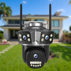 Уличная Wi-Fi 4G IP-камера QD18 с ночным видением, датчиком движения и защитой от влаги