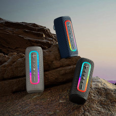 Колонка Bluetooth IMENSO IMS-S1041 BT v5.3 с RGB подсветкой, аккумулятор 1200 мАч и двойной динамик 5 Вт × 2