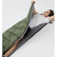 Спальний мішок для кемпінгу прямокутної форми AND-950-2 , темно-зелений