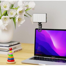 RGB лампа для блогеров и стримеров на прищепке с регулировкой яркости и поворотом 360° AND 5265