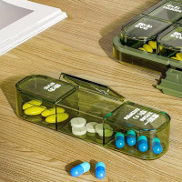 Контейнер-диспенсер для таблеток на 7 дней с 21 ячейкой для ежедневного приема AND MSK-3516