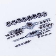 Набор метчиков и плашек для нарезки резьбы 20 предметов AND MSK-4020