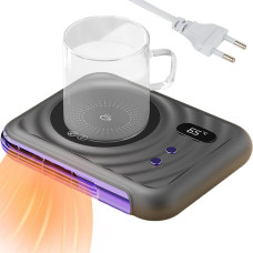 Электрический подогреватель кружек AND XL-1232 с цифровым дисплеем и 3 режимами нагрева – подставка с подогревом для чашек 220В