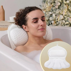 Подушка для ванни на присосках Bathtub Pillow 106 — комфортний підголівник для джакузі та ванни