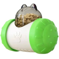 Интерактивная игрушка-кормушка AND LY-732 для собак и кошек, тумблер для медленного питания, обучающая игрушка с отверстиями