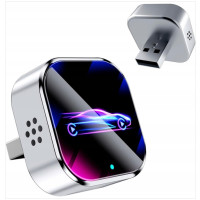 Беспроводной адаптер CarPlay 2 в 1 AND Glay Dongle 2025 для  мини USB-A/Type-C модуль для CarPlay с Bluetooth 5.2