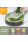 Багатофункціональна овочерізка Vegetable Cutter C351 з контейнером і вбудованими регульованими лезами — тертка для нарізання овочі