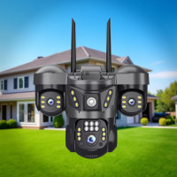 Wi-Fi камера SC29-G видеонаблюдения 6 МП с ночным видением, микрофоном и динамиком, Indoor/Outdoor