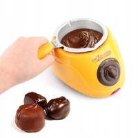 Прибор для приготовления шоколадного фондю Chocolate Fondue Set с формами и аксессуарами, 200 г, нержавеющая сталь