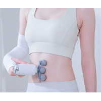 Массажёр Fascial Gun LM-130 для глубокого массажа мышц с 9 насадками и 6 скоростными режимами вибрации