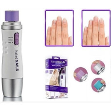 Машинка для шлифовки и полировки ногтей Naked Nails RO-74 с 6 насадками роликовая пилка для маникюра