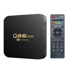 TV-приставка Q96 MAX Wi-Fi 4K Android 10 с голосовым помощником, 1 ГБ RAM, 8 ГБ ROM
