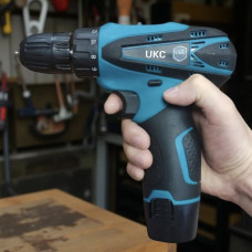 Шурупокрут акумуляторний із двома батареями 21W UKC 10157 в кейсі