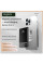 Повербанк PowerBank Q9 5000 mAh, бездротовий power bank з дисплеєм, зовнішній акумулятор зі швидким заряджанням Type-C