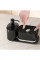 Дозатор для миючого засобу Dish Soap Dispenser чорний, кухонний диспенсер для рідкого мила з підставкою для губки