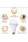 Акумуляторна лампа Smartcharge 12 Вт LED для освітлення під час відключення електроенергії з гачком