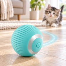 Іграшка для котів PetGravity інтерактивний м'яч з автоматичним рухом 360° датчиком руху USB Type C