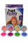 Кольорова крейда для волосся Hot Huez 4 кольори з пудрою та спонжами багаторазова