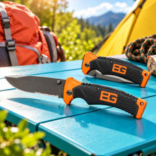 Складаний ніж Gerber Bear Grylls Scout маленький 18,54 см з нержавіючої сталі 7Cr17MoV